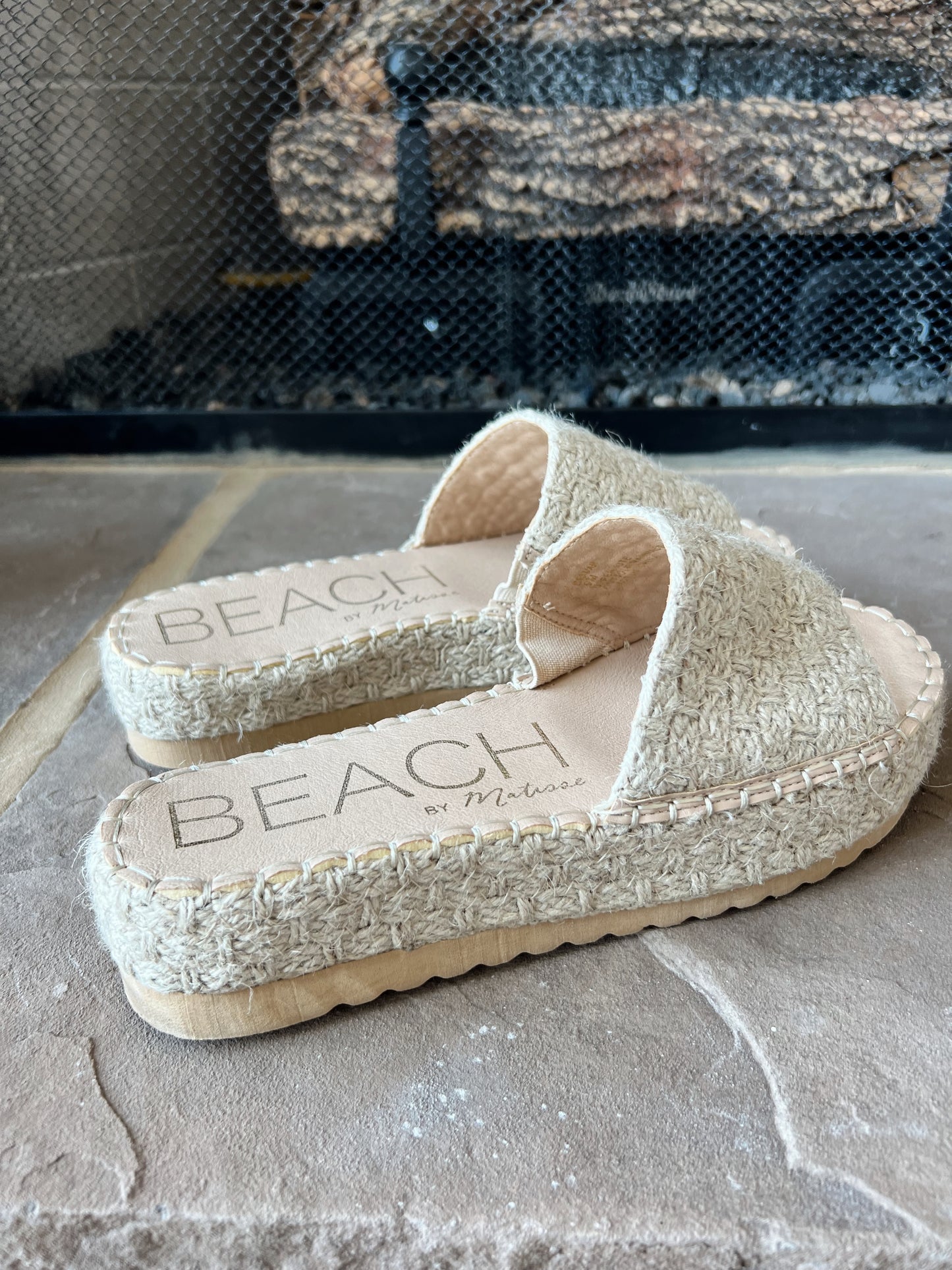 Woven Platform Sandal