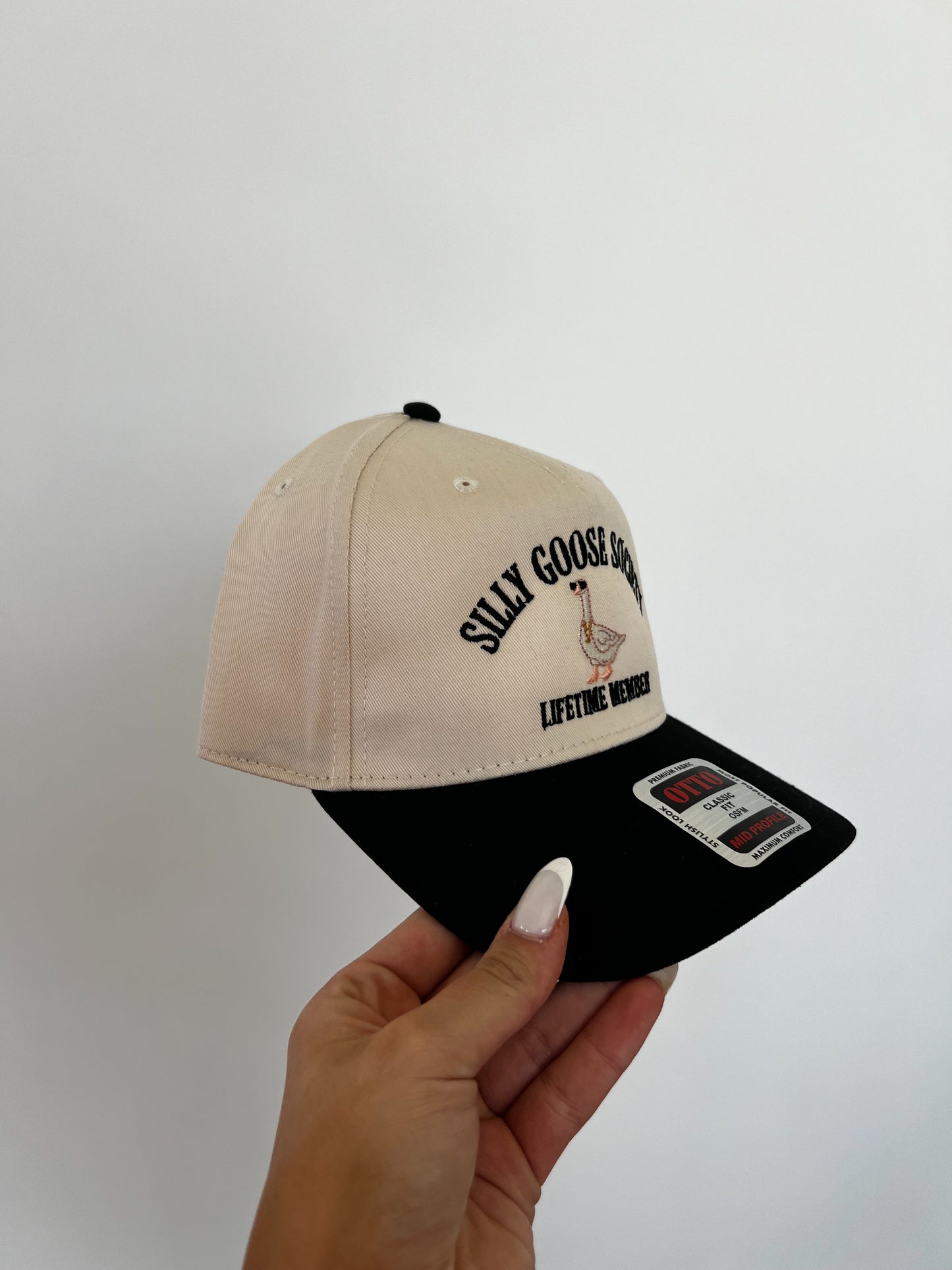 Silly Goose Society Hat (Black)