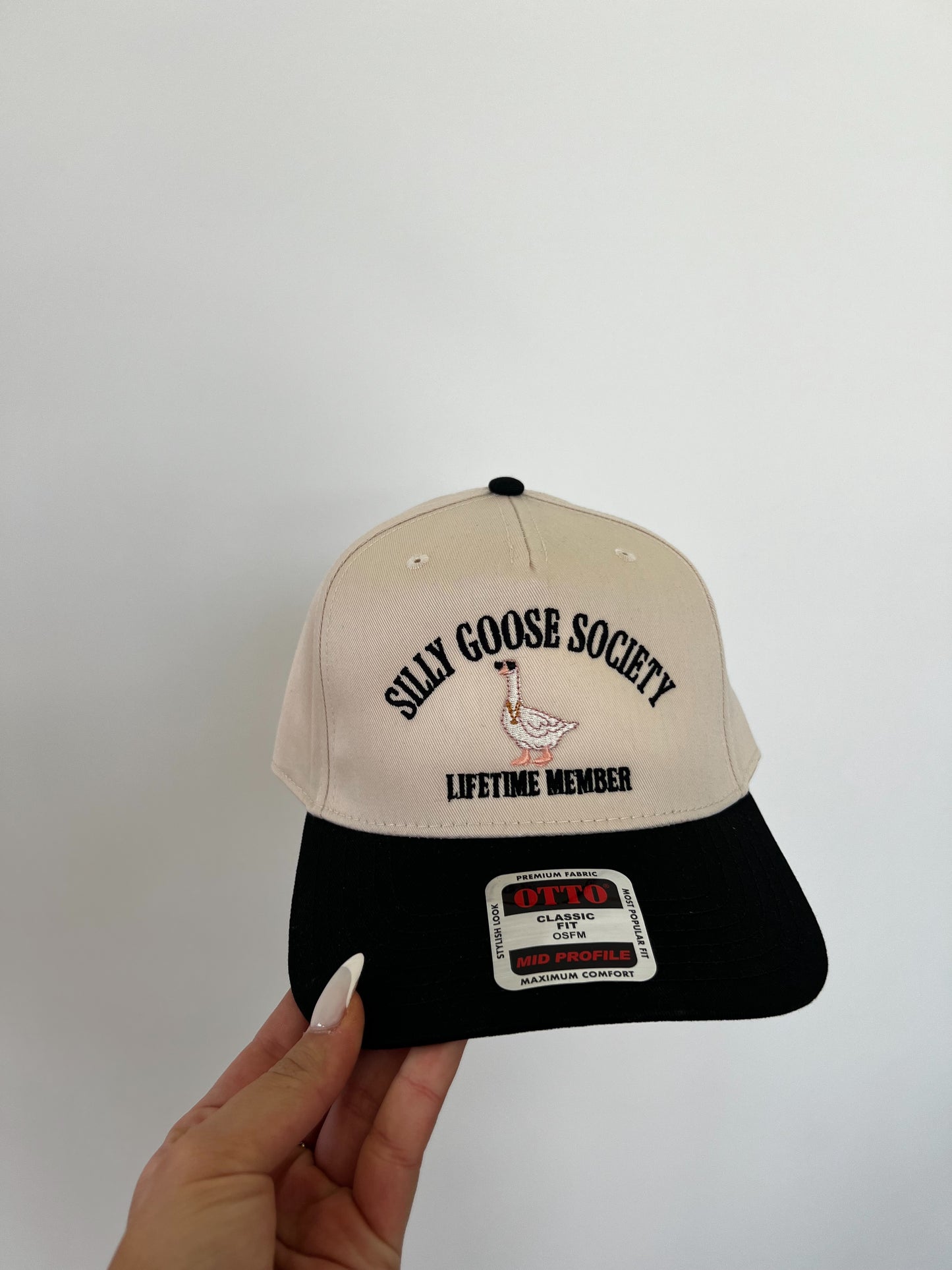 Silly Goose Society Hat (Black)