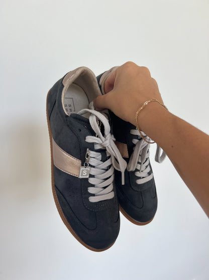 Charcoal Suede Sneaker