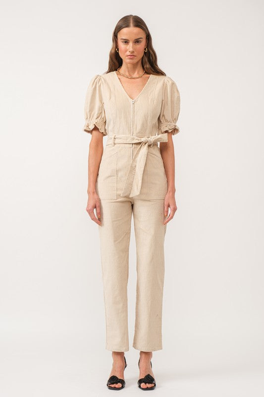 Corduroy Jumpsuit