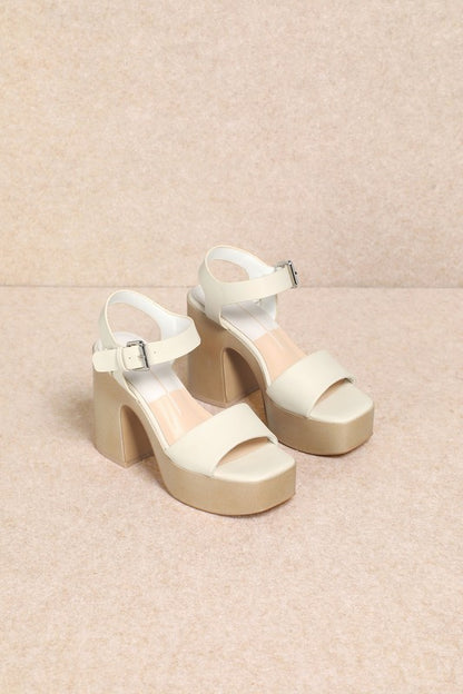 Chunky Platform Heel