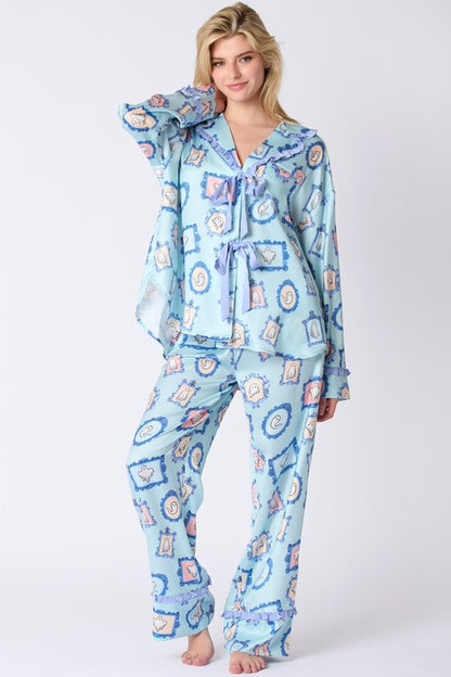 Satin Ghost Pj's (Restock)