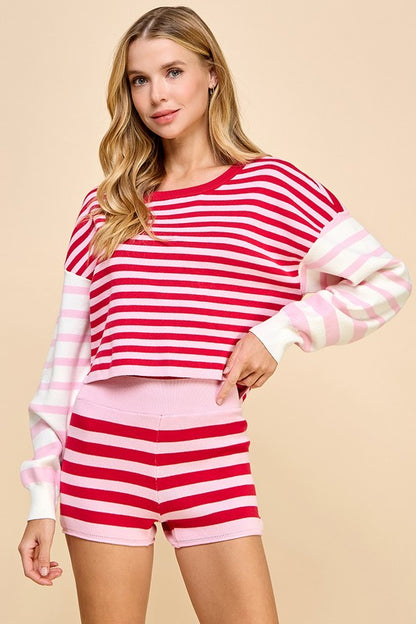 Strawberry Stripes Set