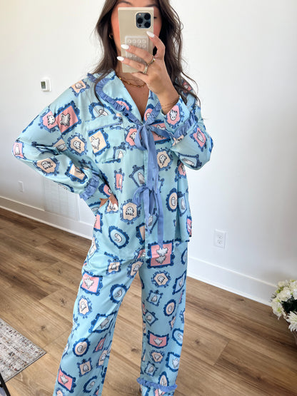 Satin Ghost Pj's (Restock)