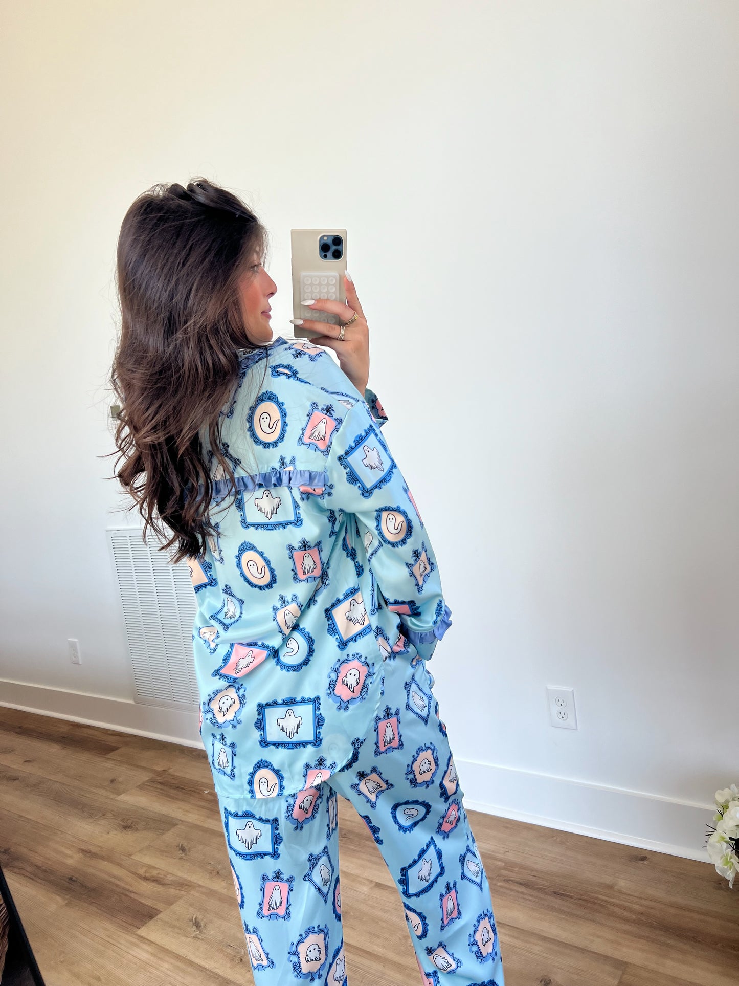 Satin Ghost Pj's (Restock)