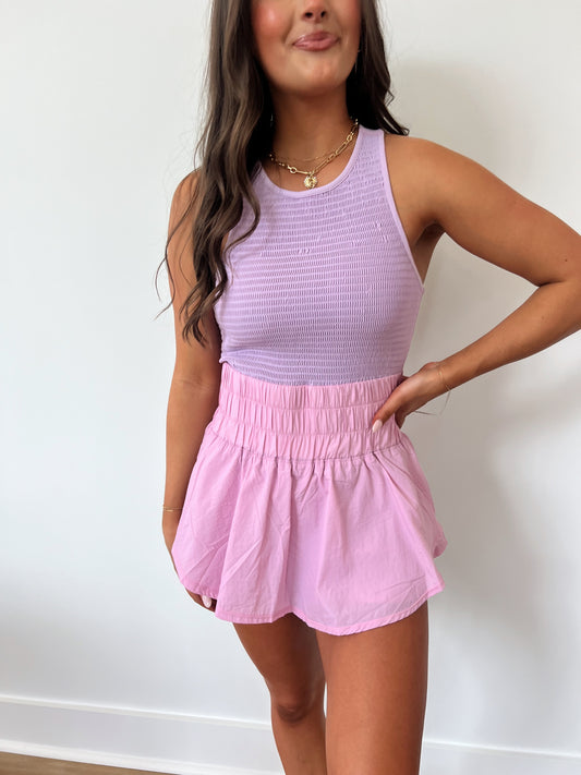 Lavender Sport Romper