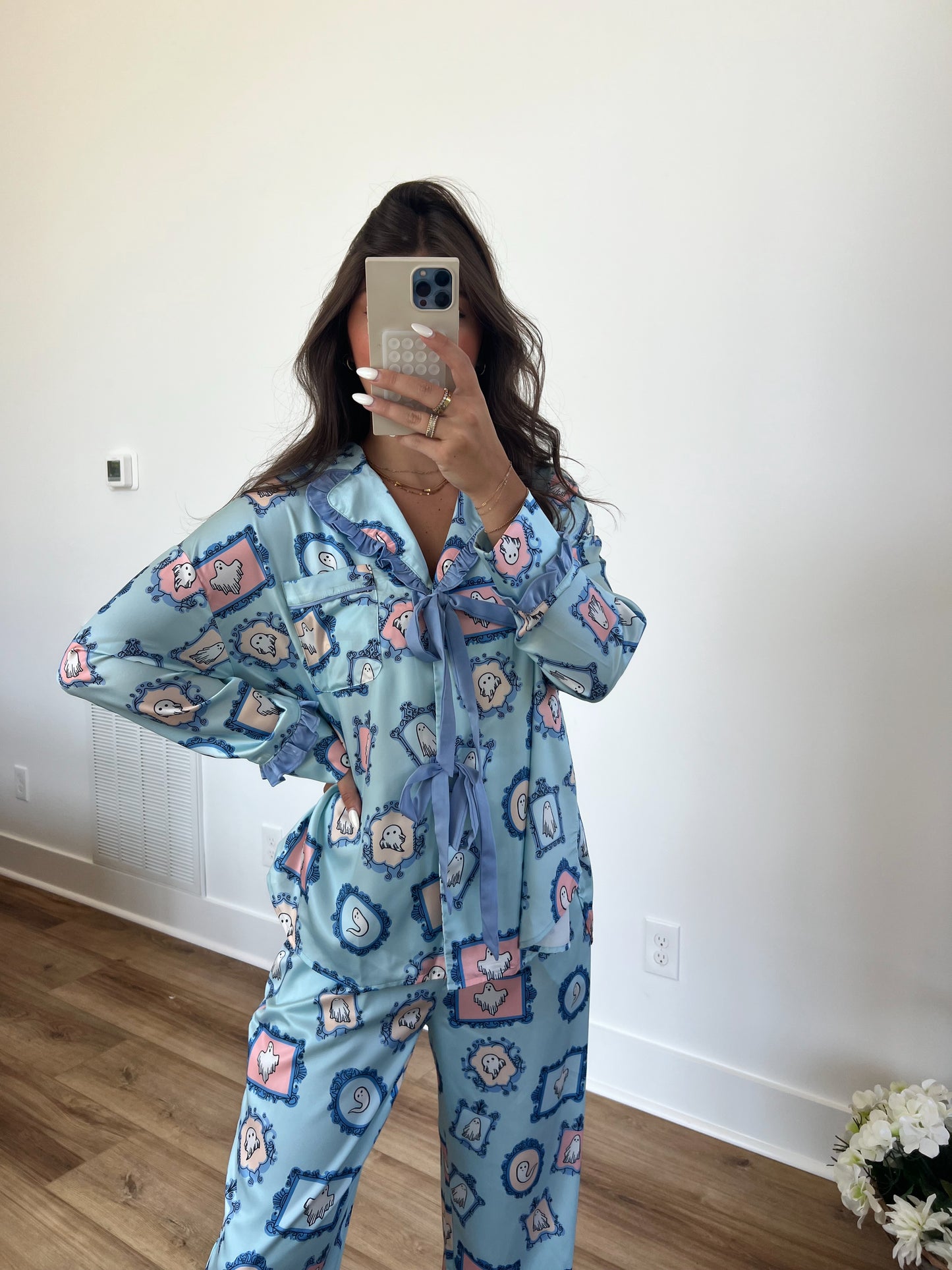 Satin Ghost Pj's (Restock)