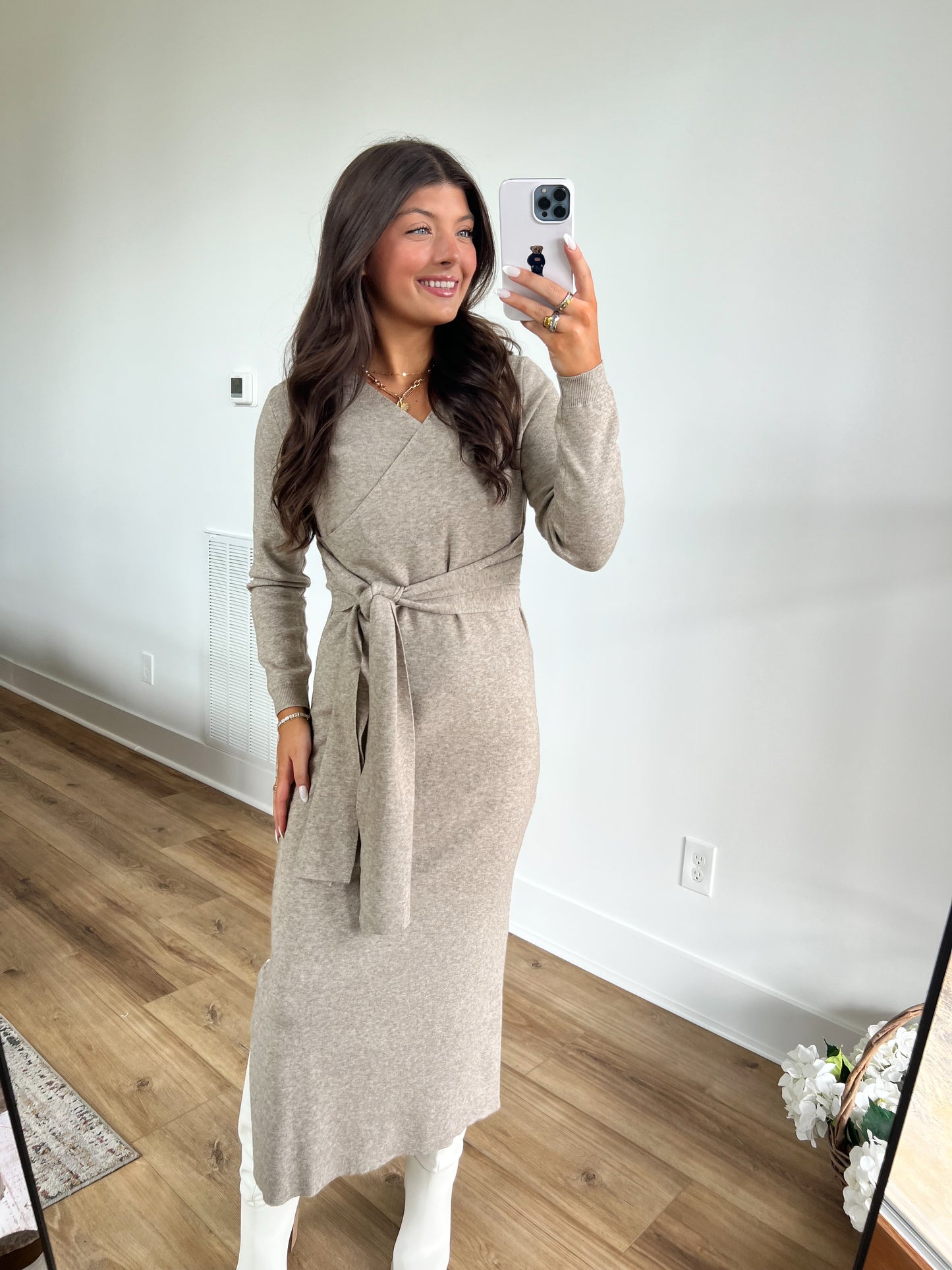 Warm As Can Be Maxi Sweater Dress