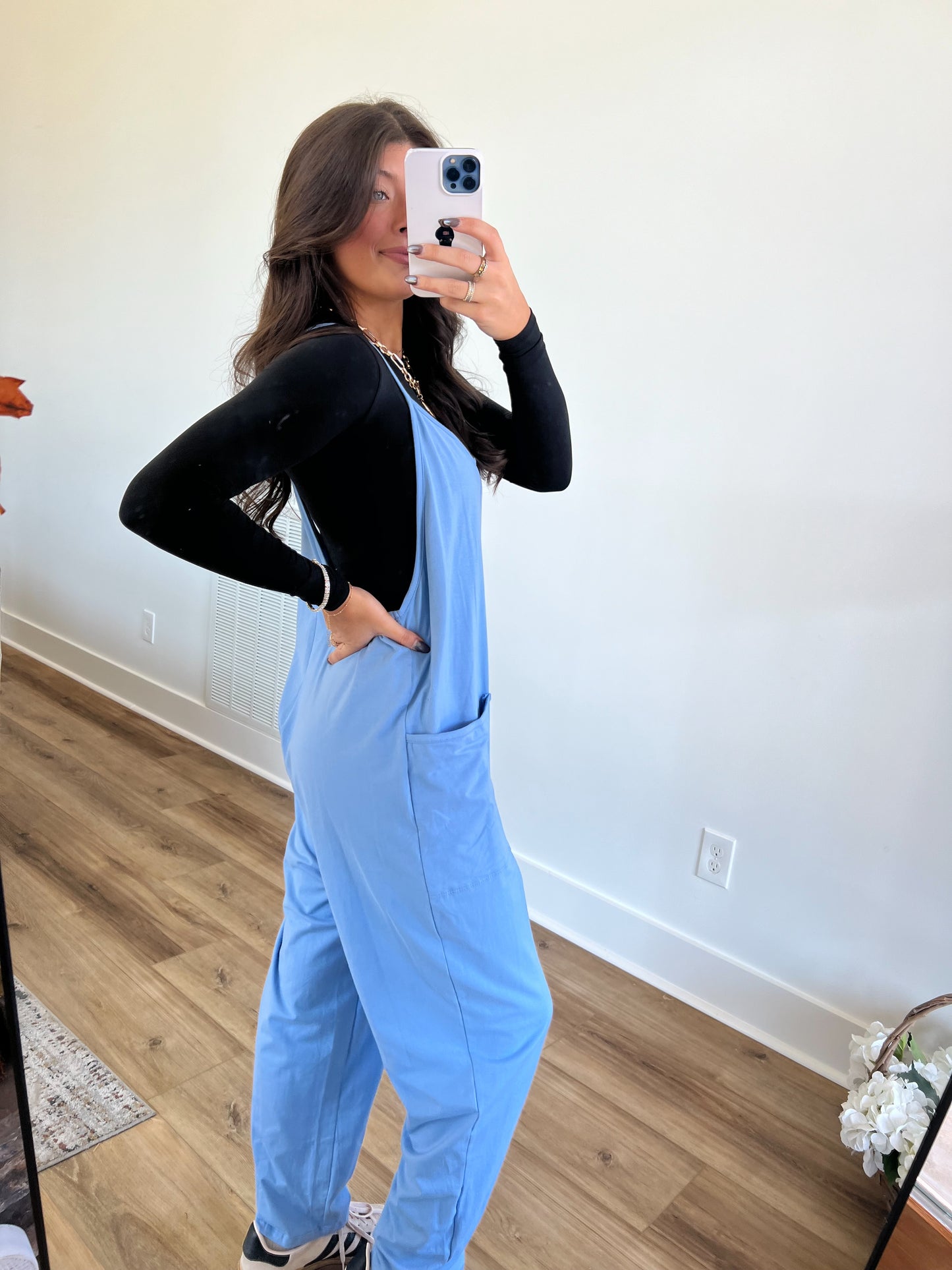 Indigo Sleeveless Jumpsuit