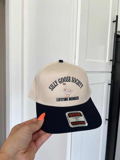 Silly Goose Society Hat (Navy)