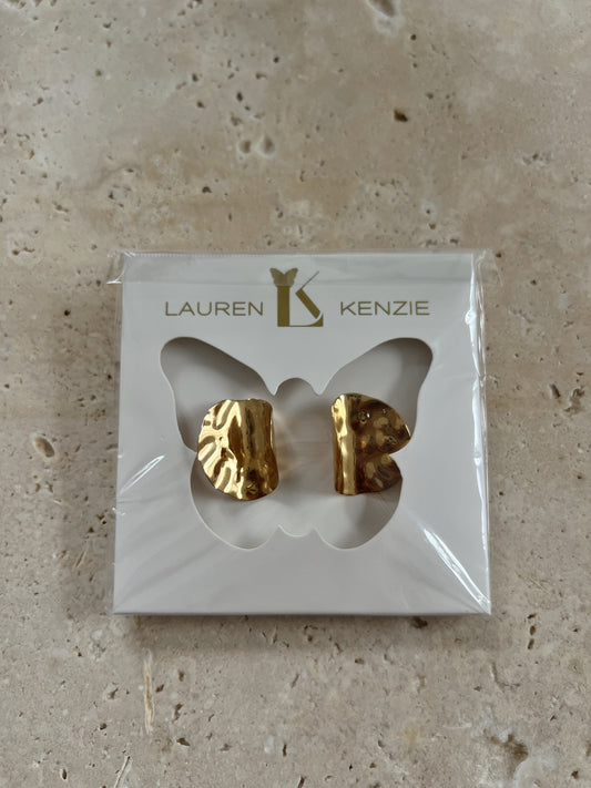 Gold Foil Earrings