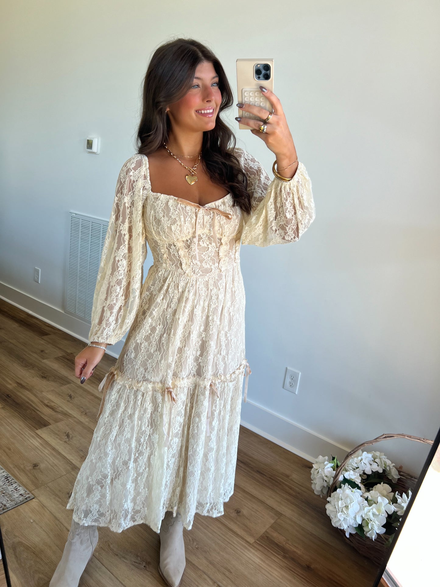 Lacey Corset Maxi Dress (PRE-ORDER/Restock)