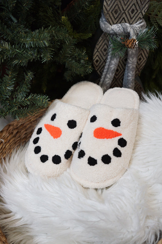 Snowman Slippers