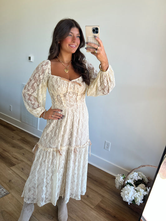 Lacey Corset Maxi Dress (PRE-ORDER/Restock)