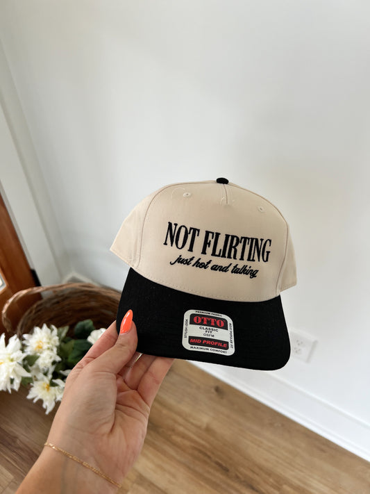 Not Flirting Hat