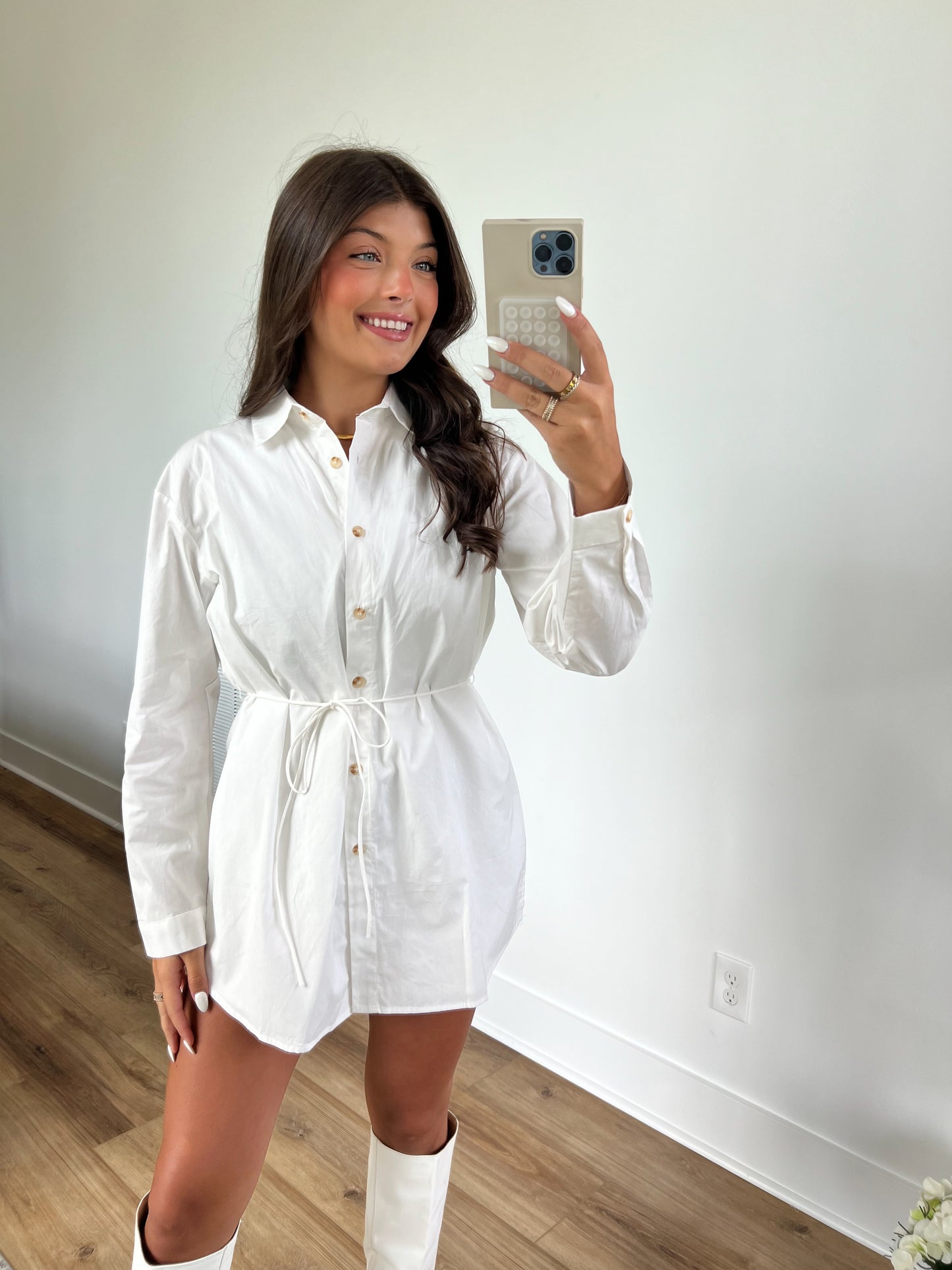 White T-shirt Romper